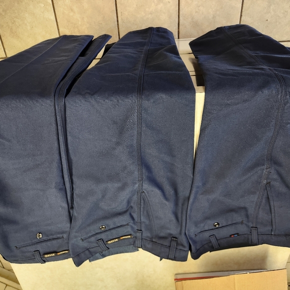 Workrite Fire Resistant/Nomex Mens Work Pants 2112 Cat 1 Navy Blue Size 33X - Picture 4 of 8